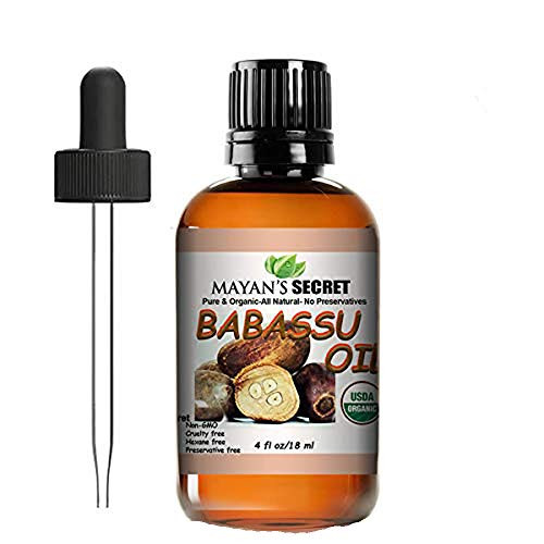 Mayan's Secret USDA Certified Organic Babassu oil, antioxidants and vitamin E