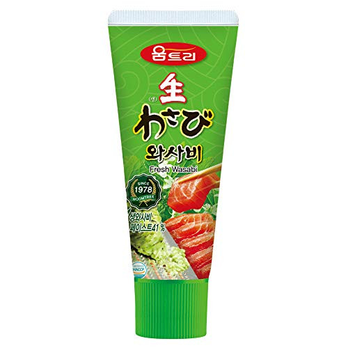 Woomtree Fresh Wasabi Paste, 4.2 oz -Tube - Korean Food -