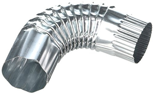 AMERIMAX HOME PRODUCTS RC64P3 3-Inch Galvanized Round Corrugated Elbow