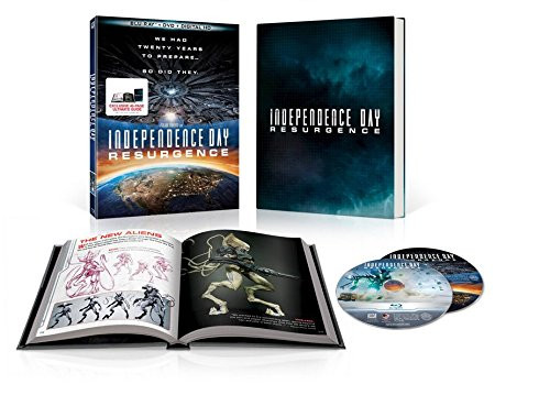 Independence Day: Resurgence - Exclusive 48 Page Ultimate Guide Book Edition (Blu Ray Plus DVD Plus Digital HD)