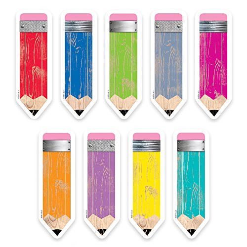 Creative Teaching Press Upcycle Style Pencils 6" Designer Cut-Outs (6592)