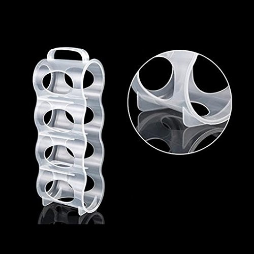 Space-Saving Cans Finishing Frame NRK 4 Lattice Refrigerator Storage Box Rack zsjhtc