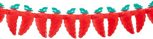 Chili Pepper Garland Party Accessory (1 count) (1/Pkg)