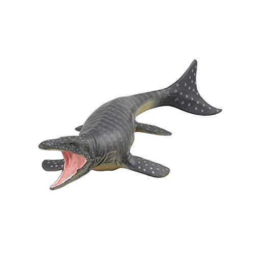 Hibon Dinosaur Model Simulated Dinosaur Figurine Realistic Plastic Jurassic Dinosaur for Collection Science Educational Props (Mosasaur)