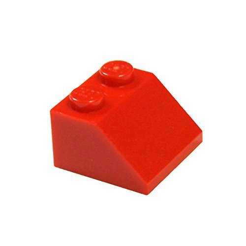 LEGO Parts and Pieces: Red (Bright Red) 2x2 45 Slope x50