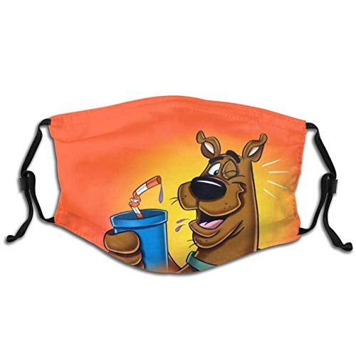 KRR S-C-Oo-by-D-oo Kids/Child Anti-dust Face Mouth Windproof Adjustable Washable Dust Face Shield with 2 Filter White.