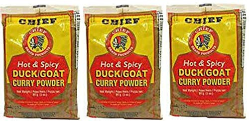 CHIEF DUCK AND GOAT CURRY POWDER 3 OZ 3PK