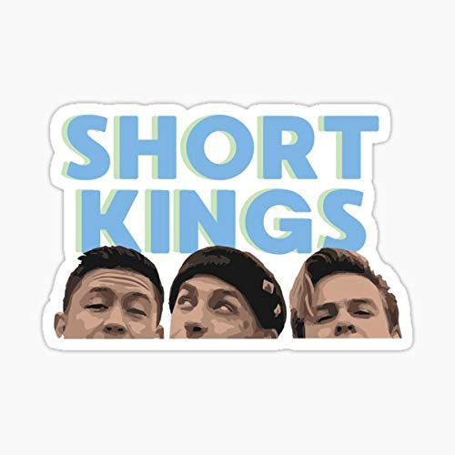 Short Kings Anthem - TMG and blackbear Sticker - Sticker Graphic - Auto, Wall, Laptop, Cell, Truck Sticker for Windows, Cars, Trucks