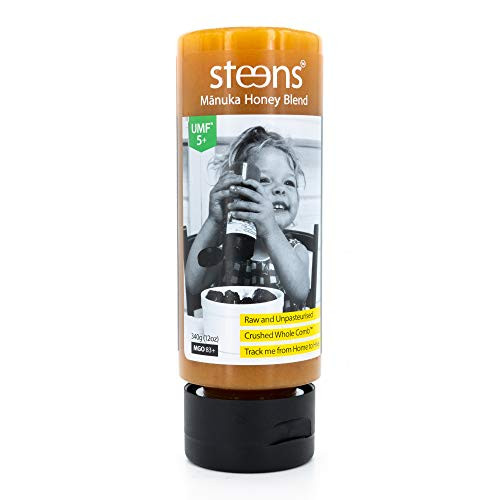 Steens Raw Multifloral Manuka Honey MGO 83Plus 12oz Squeezy