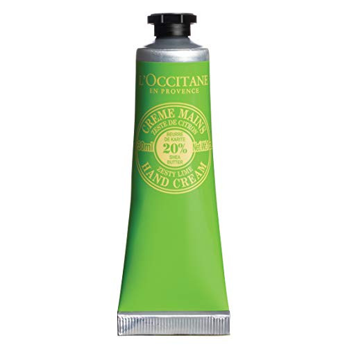 L'Occitane Shea Butter Zesty Lime Hand Cream for Unisex, 1 Ounce