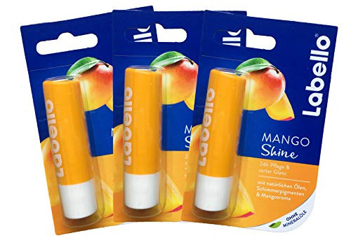 Labello Mango Shine Lip Balm 3 Pack