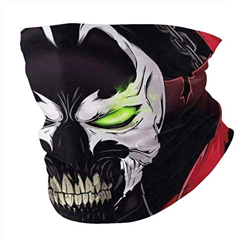 TRIES Spawn Mask Outdoor Face Scarf Mask Black Scarf Headband