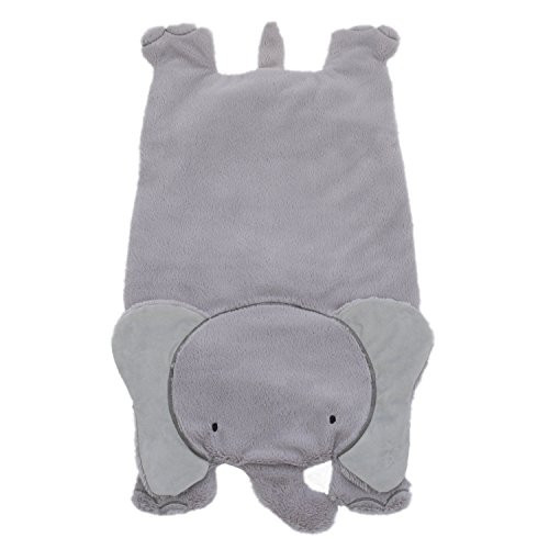 Little Love by NoJo Super Soft Tummy Play Time Mat, Elephant, Gray