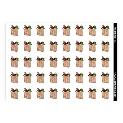 ARK Creation Planner Sticker - Grocery Sticker (Kiss-Cut, White Backing)