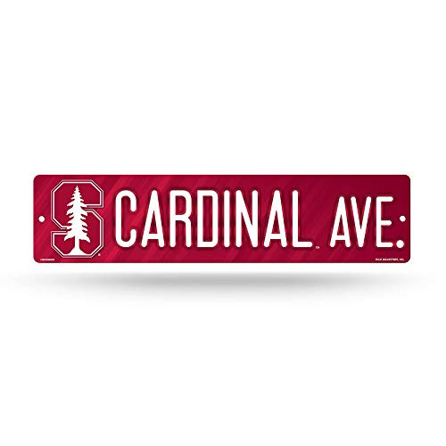 NCAA Rico Industries 16-Inch Plastic Street Sign Decor, Stanford Cardinal NCAA Rico Industries 16-Inch Plastic Street Sign Decor, Stanford Cardinal