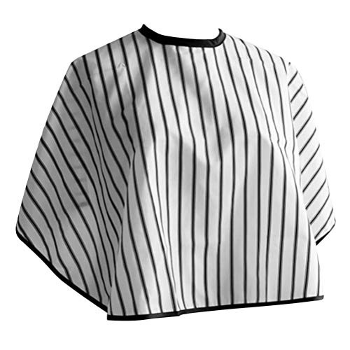 PIXNOR Hair Cutting Cape Barber Hair Dye Cape Short Salon Cape Hairdressing Shawl Gown Waterproof Apron Cloth for Salon Barber