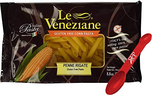 Le Veneziane Gluten Free Pasta Noodles ~ Penne Rigate ~ Corn Pasta ~ 2 Count (8.8 Oz.) Le Veneziane Gluten Free Pasta Noodles ~ Penne Rigate ~ Corn Pasta ~ 2 Count (8.8 Oz.)