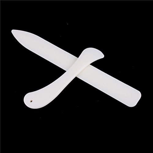 Plastic Imitation Bone Folder Paper Creaser Creasing Scoring Tool for Paper Craft Bookbinding Card Making Office Folder Tool
