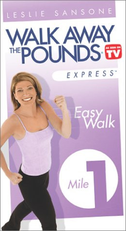 Walk Away Pounds Express: 1 Mile Easy Walk -VHS-