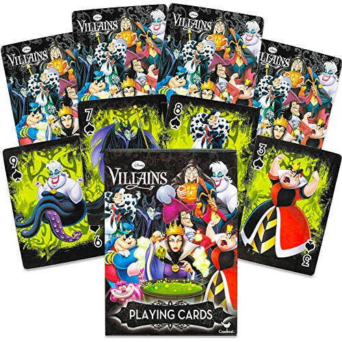 Disney Vile Villains Playing Cards