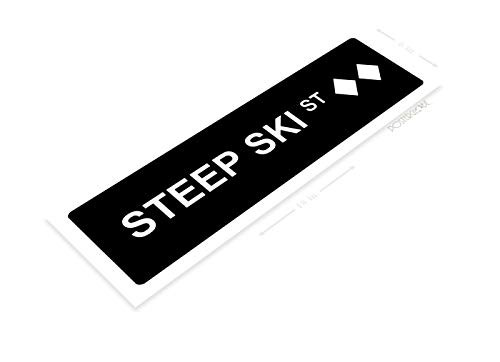 PosterGlobe Poster B942 Steep Ski St Ski Slopes Sign Lift Lodge Resort Expert Only Street Sign 6" x 18" PosterGlobe Poster B942 Steep Ski St Ski Slopes Sign Lift Lodge Resort Expert Only Street Sign 6" x 18"