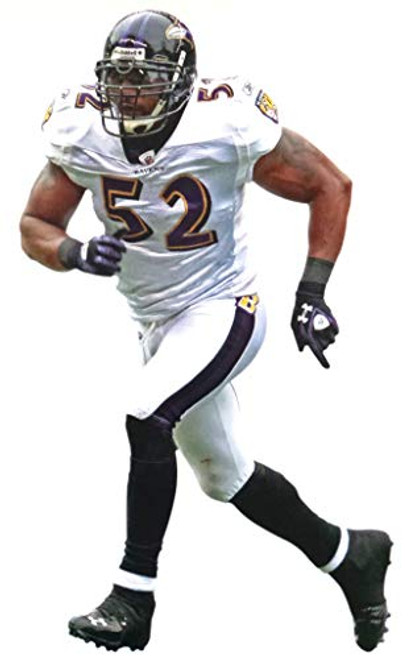 FATHEAD Ray Lewis Mini Baltimore Ravens Official NFL Vinyl Wall Graphic 7" INCH