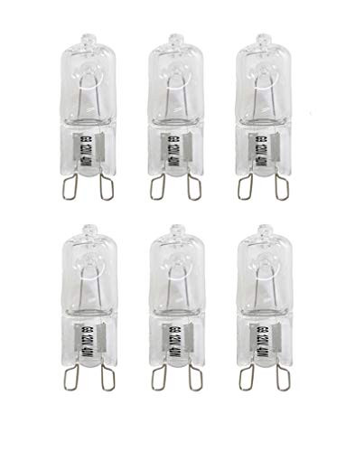 VSTAR G9 Halogen Bulb, 40-Watt 120-Volt Base G9 Halogen Bulb (6pack)
