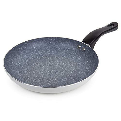 Luciano Housewares Classic Non-Stick Aluminum Frying Pan, 8.75 inches, Beige Luciano Housewares Classic Non-Stick Aluminum Frying Pan, 8.75 inches, Beige