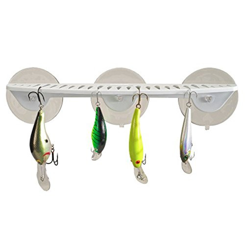 Boatmates Super Suction 12'' Hook Rack