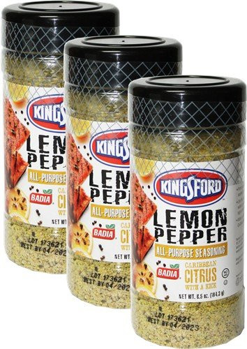 Kingsford Lemon Pepper All Purpose Seasoning 6.5 oz Pack of 3