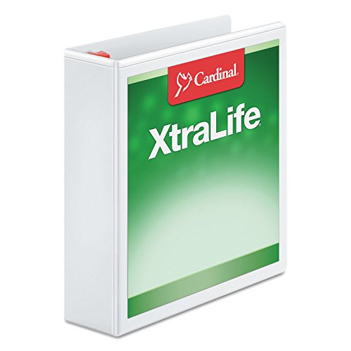 CRD26320 - Cardinal XtraLife ClearVue Non-Stick Locking Slant-D Ring Binder