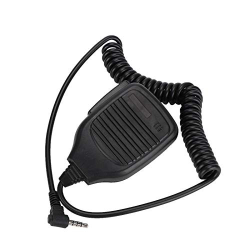 Bediffer Microphone Handheld Mic Speaker UV3R Handheld Mic Speaker Microphone for Yaesu Two-Way Radio Walkie Talkie