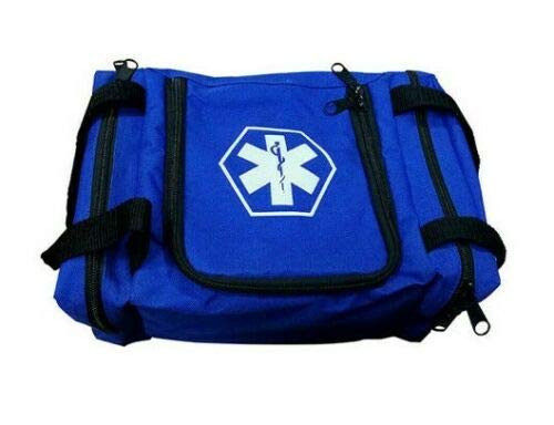 First Aid Responder EMS Emergency Medical Trauma Bag EMT, Fire Fighter, Police Officer, Paramedics, Nurse (Blue) First Aid Responder EMS Emergency Medical Trauma Bag EMT, Fire Fighter, Police Officer, Paramedics, Nurse (Blue)