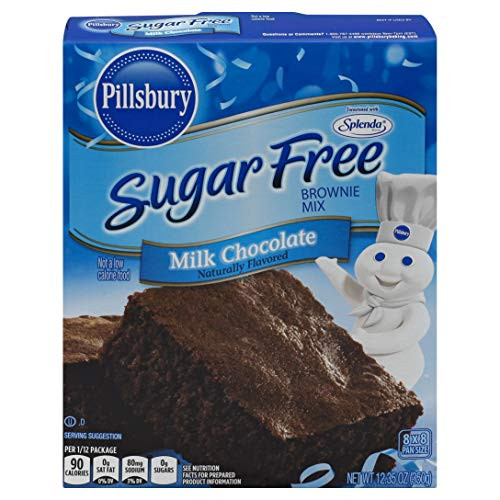 Pillsbury Sugar Free Milk Chocolate Brownie Mix, 18.4-Ounce