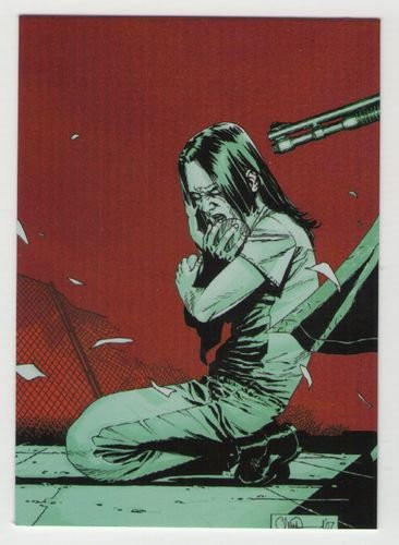 Walking Dead Comic Series Set 2 Foil Parallel Insert Trading Card  41