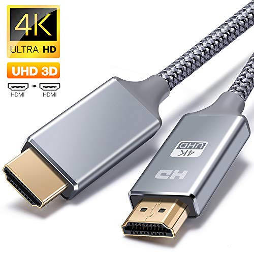 4K HDMI Cable,Oldboytech High Speed HDMI 2.0 Cable,Support 4K, 3D, 18Gbps,2160P, 1080P, Ethernet -Braided HDMI Cord - Audio Return(ARC) Compatible for UHD TV, for Blu-ray,for PS4, for PS3, for PC
