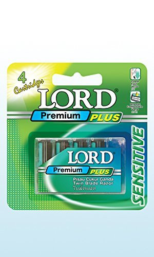 10 LORD II Twin Blades cartridges 2 Packs Trac II compatible