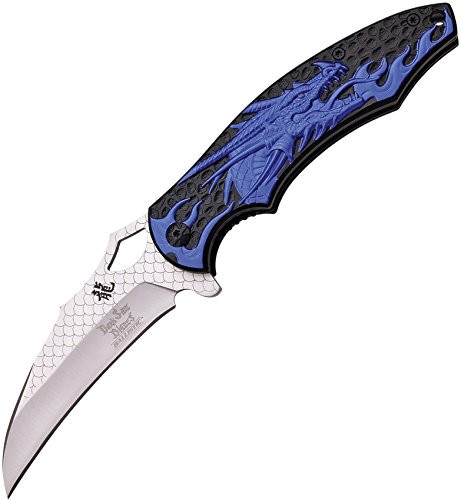DARK SIDE DSA007BL-BRK Dragon Linerlock A/O Blue