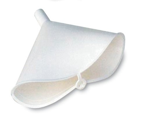 WirthCo 32610 Funnel King White Polyethylene Folding Funnel - 12 oz. Capacity