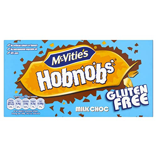 McVities Gluten Free Milk Chocolate Hobnobs Biscuits