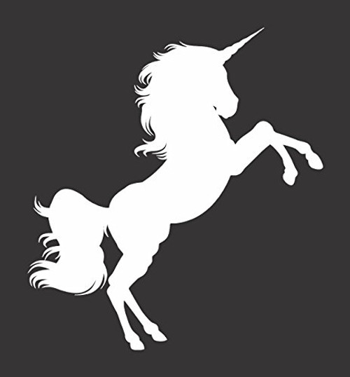 Barking Sand Designs Unicorn Silhouette - Die Cut Vinyl Window Decal/Sticker for Car/Truck Barking Sand Designs Unicorn Silhouette - Die Cut Vinyl Window Decal/Sticker for Car/Truck
