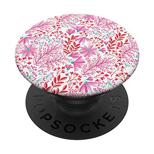 PopSockets: Botanical Floral Garden IX - Pink PopSockets Grip and Stand for Phones and Tablets PopSockets: Botanical Floral Garden IX - Pink PopSockets Grip and Stand for Phones and Tablets