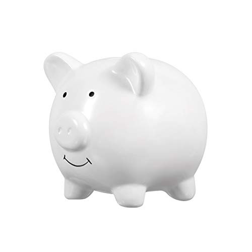 IMIKEYA Piggy Bank, Ceramic Coin Bank for Kids Money Bank Personalized Saving Money Bank for Boys Kids Girls