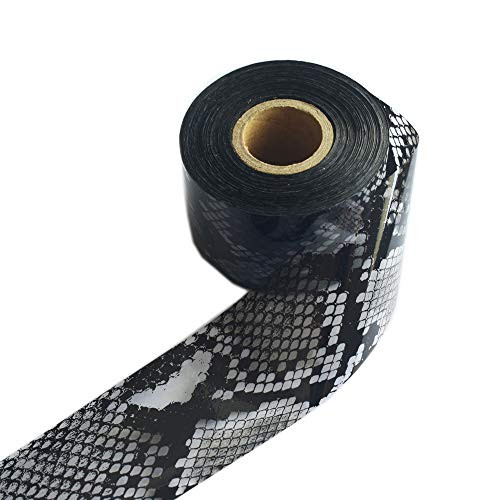 1 Roll Nail Stickers Snake Skin Print Nail Series Foils 4cmx100m Nail Art Transfer Sticker Paper Nail Art DIY Decorations Tools