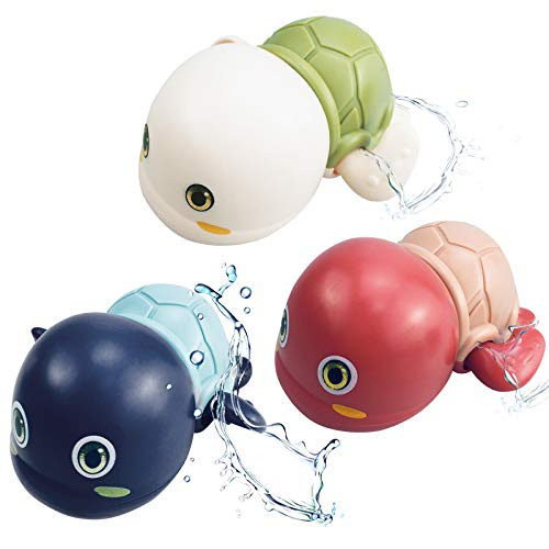 3Pcs Bath Toys Wind Up Swimming Turtle Baby Bath Toys,Multi-Color Turtle Bathtub Toys For Toddlers Kids Boys Girls Floating Water Toy,Cute Clockwork Turtle Bath Toys Pool Playset for Swimming Bath Fun 3Pcs Bath Toys Wind Up Swimming Turtle Baby Bath Toys,Multi-Color Turtle Bathtub Toys For Toddlers Kids Boys Girls Floating Water Toy,Cute Clockwork Turtle Bath Toys Pool Playset for Swimming Bath Fun