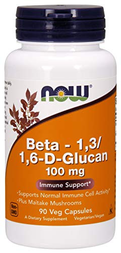 NOW Foods Beta - 1.3-1.6-D-Glucan - 100 mg - 90 Vcaps