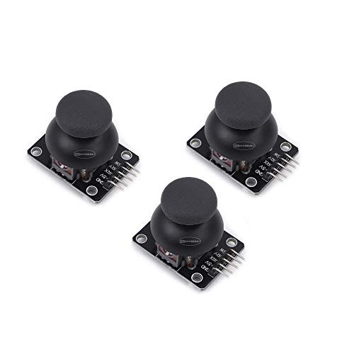 SongHe Game Joystick Sensor Game Controller Sensor Joystick Breakout Module for PS2 Arduino Raspberry Pi?3pcs?