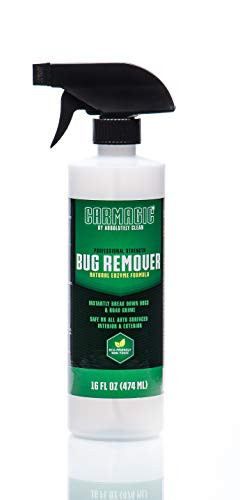 Absolutely Clean CarMagic Bug Remover - Heavy Duty Cleaner - Instant Insect  and  Tar Remover - Perfect for Cars, Trucks, Motorcycles, Boat - Non-Toxic Car Cleaning - USA Made (16oz Spray Bottle)
