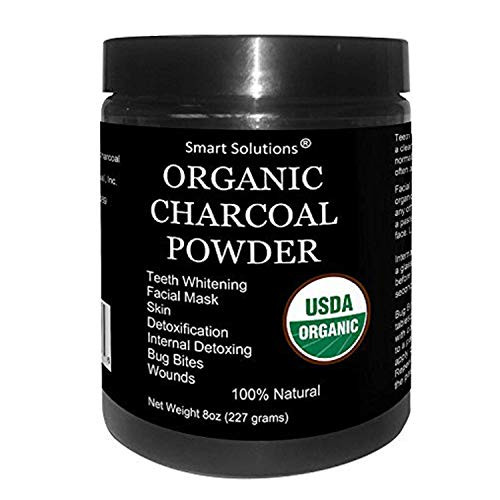 Organic Charcoal Powder - The Only USDA Certified Organic. Food Grade Powder, Non-GMO, Vegan, No Fillers 100 percent Pure Use for teeth Whitening Facial Masks Detoxing Organic Charcoal Powder - The Only USDA Certified Organic. Food Grade Powder, Non-GMO, Vegan, No Fillers 100 percent Pure Use for teeth Whitening Facial Masks Detoxing