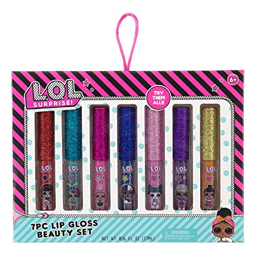 L.O.L. Surprise Party Favors - 7PC Lip Gloss Beauty Set